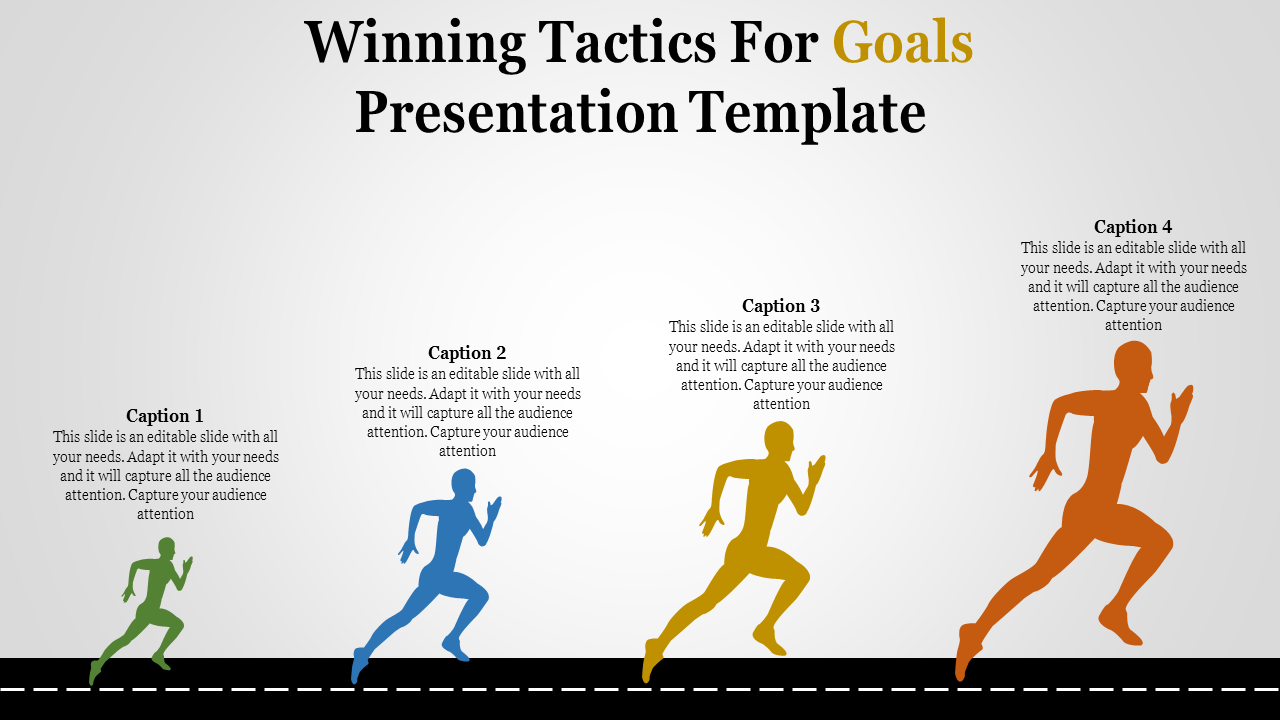 goals presentation template-Winning Tactics For GOALS PRESENTATION TEMPLATE